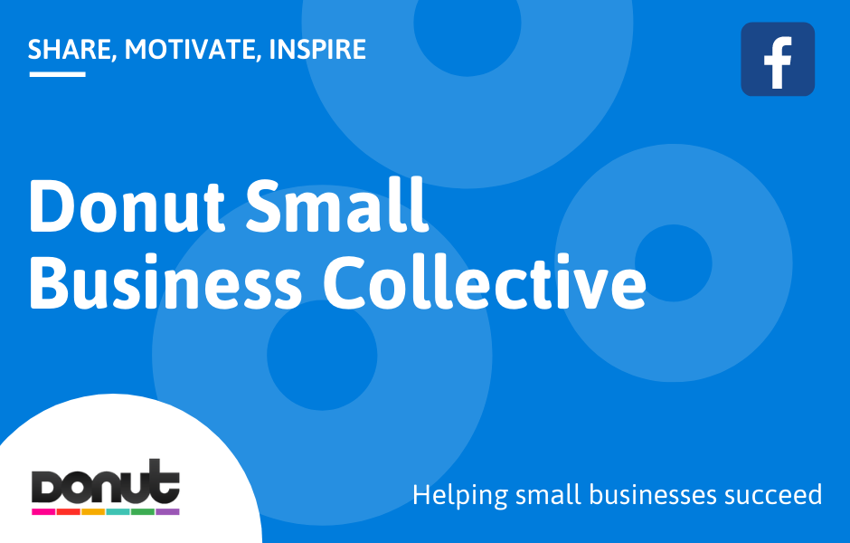 Donut Small Business Collective Facebook group graphic