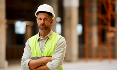 An unhappy contractor from the construction sector