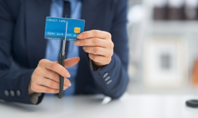 Dealing with insolvency Cutting up a credit card