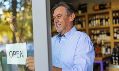 An overseas national opens a new business in the UK