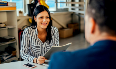 An HR specialist advises a small business owner on his employment contracts