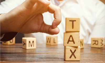 Small business owner pushes over tax blocks in frustration