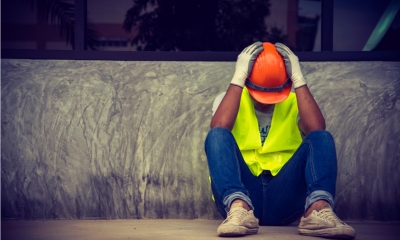 Employee under pressure