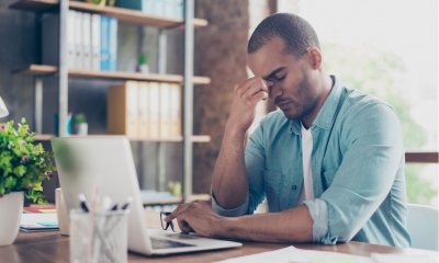 Freelance worker worried about his financial situation