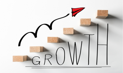 Business growth graph